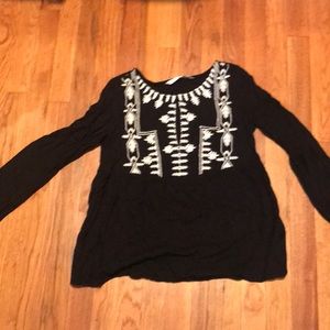 Embroidered Zara top